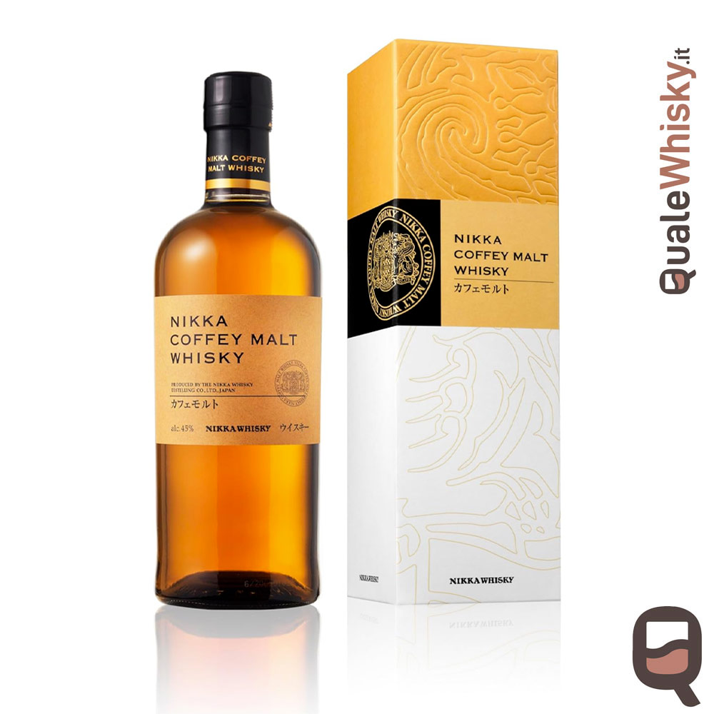 Bottiglia e confezione Nikka Coffey Malt Grain Whisky recensione e prezzo QualeWhisky