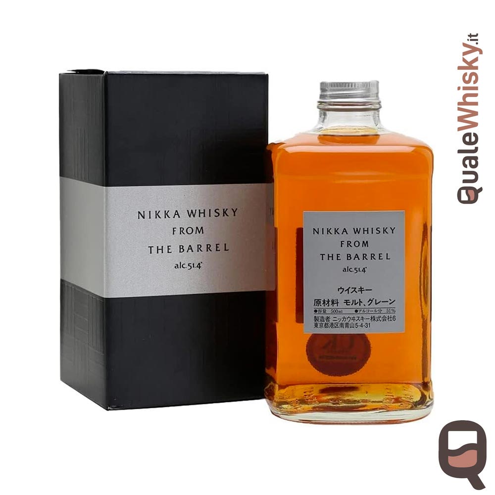 Bottiglia e confezione Nikka From The Barrel recensione e prezzo QualeWhisky